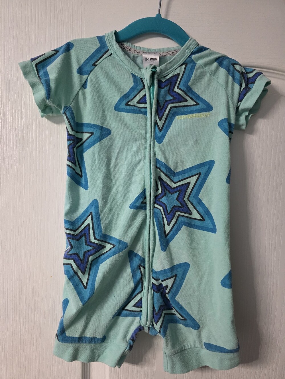 Bonds Blue Star Short Wondersuit